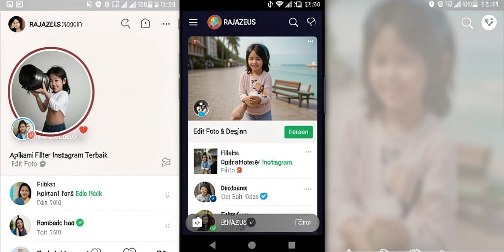 Tampilan antarmuka RAJAZEUS yang intuitif dan stylish.